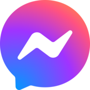 Logo of FB messenger