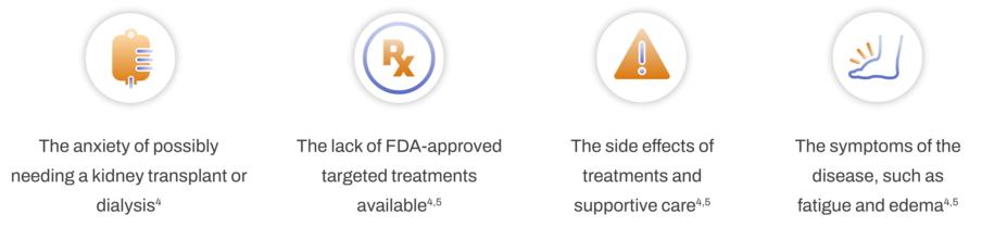 Beyond the statistics, patients with C3G and IgAN struggle