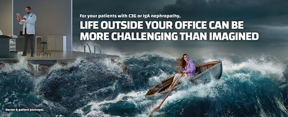 For your C3G and IgA Nephropathy patients life outside your office can be more challenging than imagined.